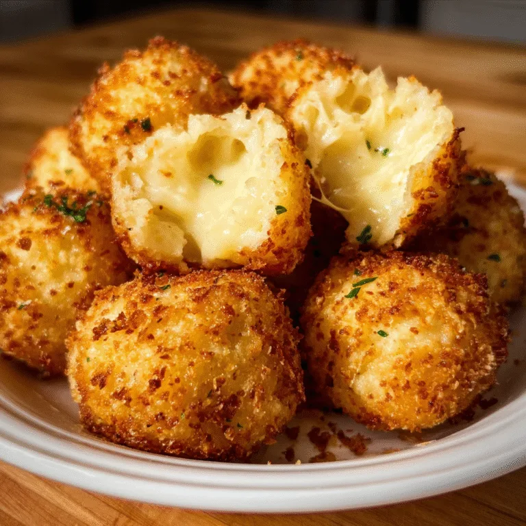 Air Fryer Cheesy Mashed Potato Balls: The Ultimate Crispy Comfort Food