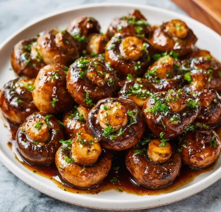 Oven Roasted Garlic Mushrooms with Soy Sauce and Honey: The Ultimate Umami Side Dish