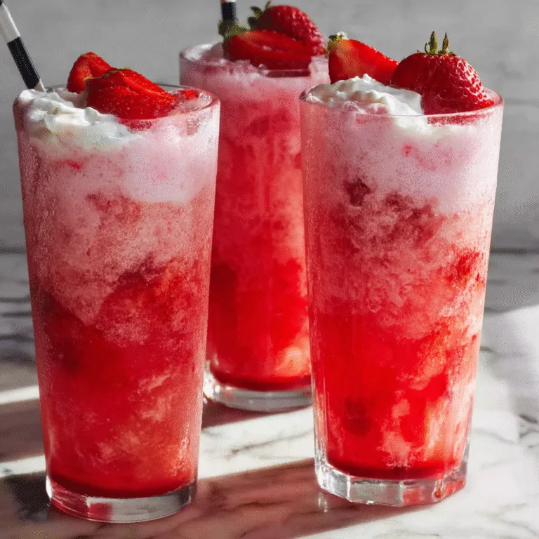 Refreshing Homemade Strawberry Cream Soda: A Sweet Summer Delight