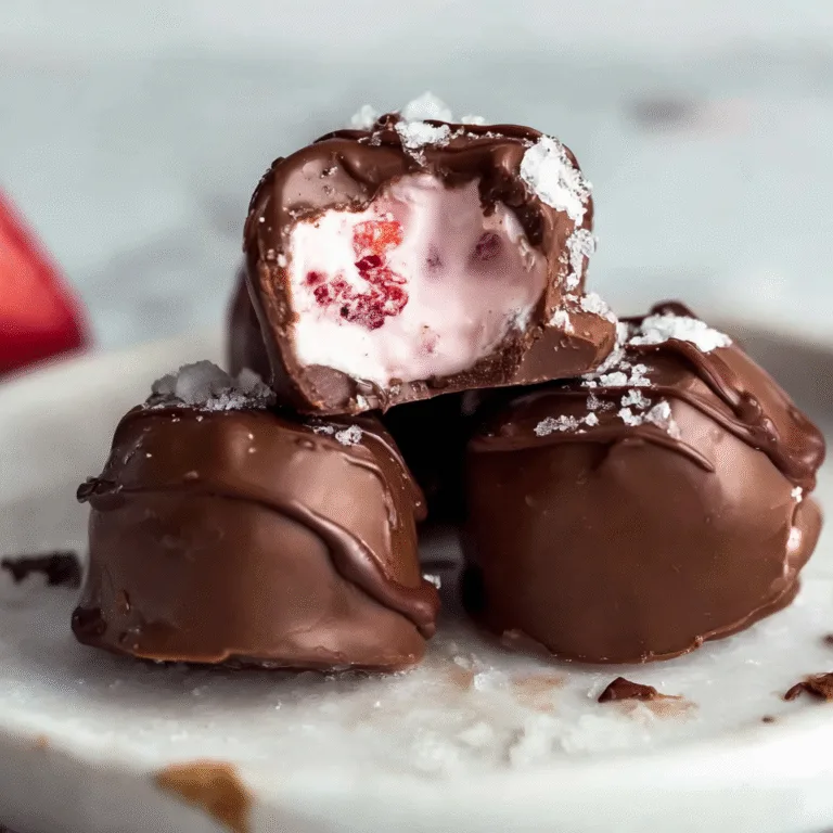 The Ultimate Guide to Chocolate Strawberry Yogurt Bites: A Refreshing Frozen Treat That’s Both Healthy and Indulgent