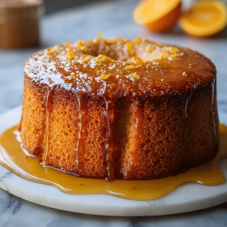 The Ultimate Orange Ginger Honey Cake: A Fragrant Fusion of Citrus and Spice