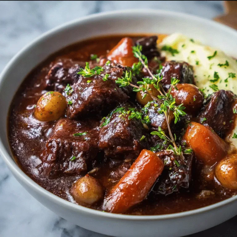 The Ultimate Cozy Red Wine Beef Stew: A Soul-Warming Winter Classic
