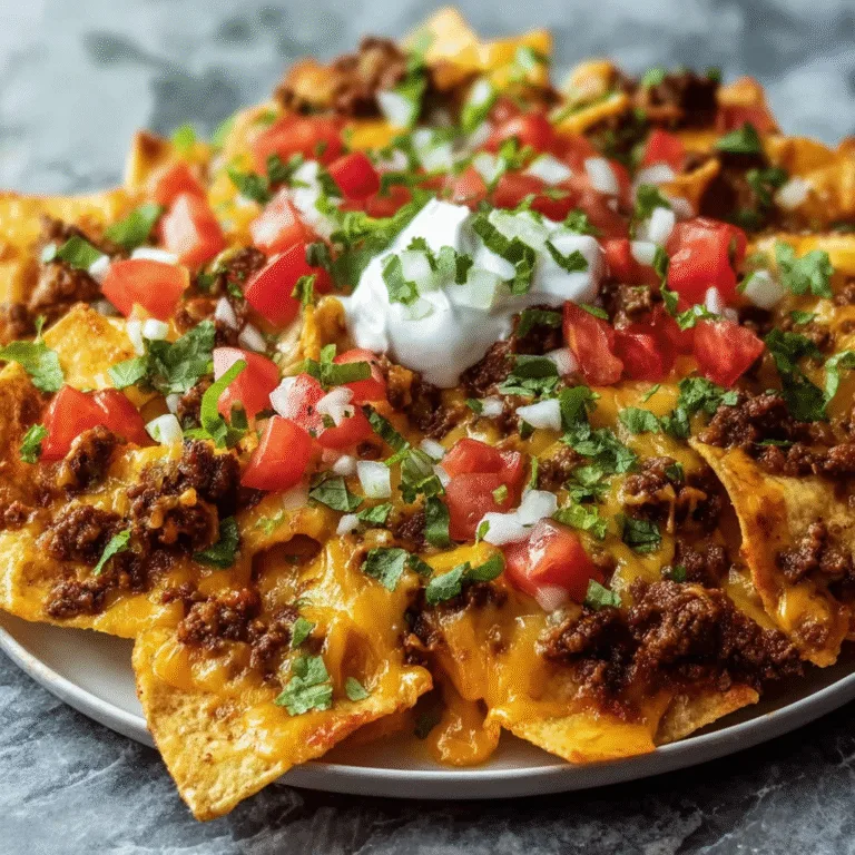 Ultimate Epic Mexican Beef Nachos Recipe – The Perfect Party Crowd-Pleaser