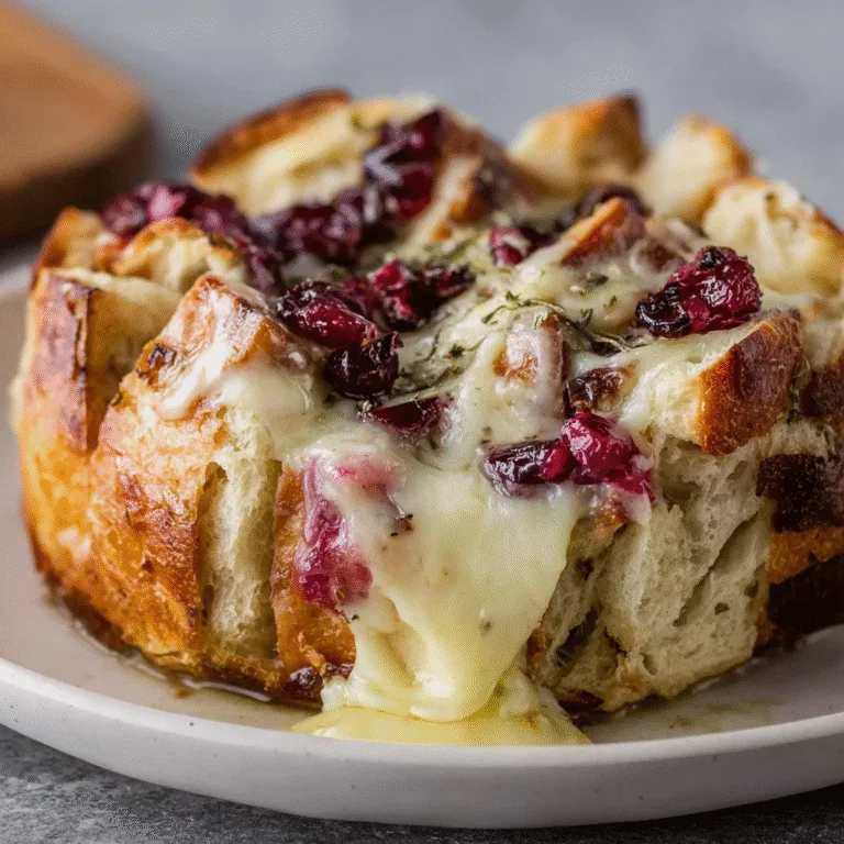 The Ultimate Tear Apart Baked Cranberry Brie Bread Bowl Recipe