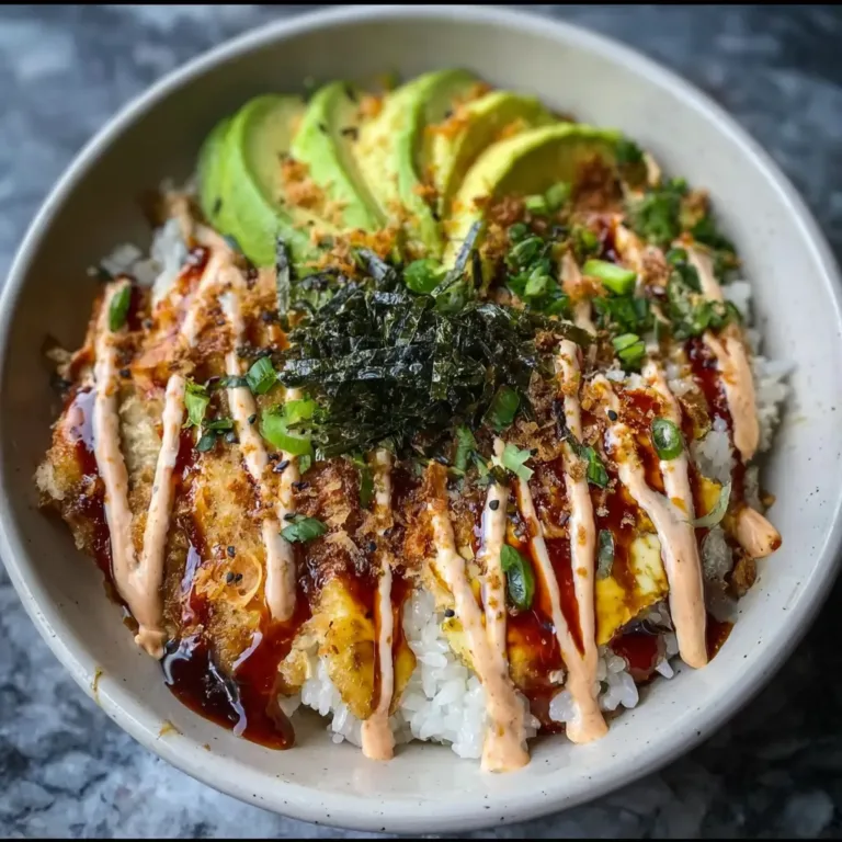 The Ultimate Crunch Roll Sushi Bowl: Restaurant-Quality Japanese Flavors at Home