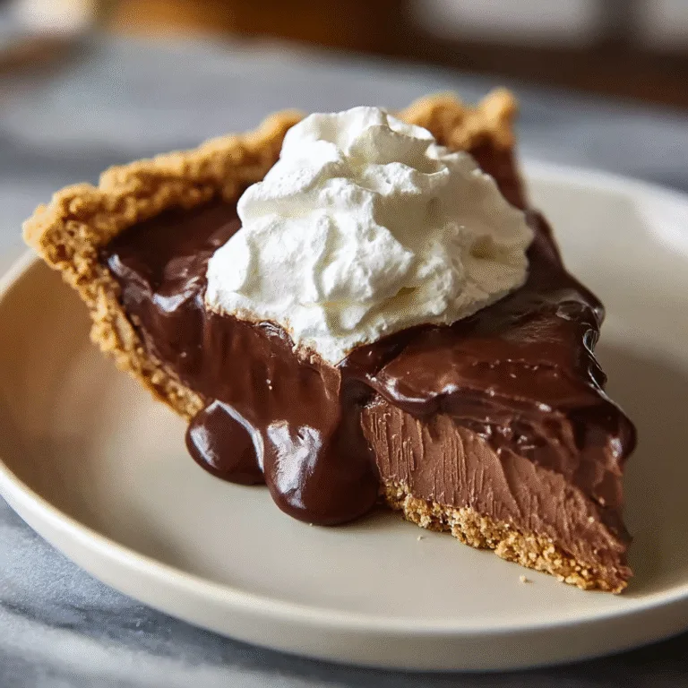 The Ultimate Old-Fashioned Chocolate Pie: A Timeless Classic That Never Goes Out of Style