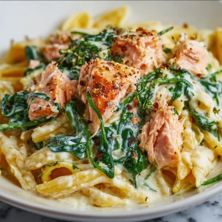 The Ultimate Creamy Salmon Spinach Pasta Recipe: A Restaurant-Quality Dinner in 30 Minutes