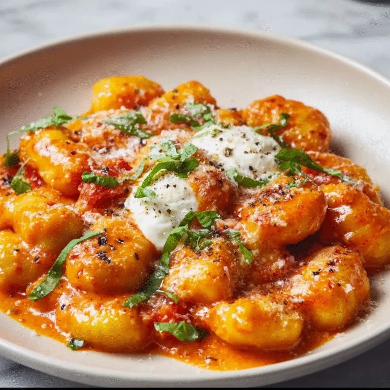 30-Minute Creamy Tomato Gnocchi with Burrata: The Ultimate Comfort Food Recipe