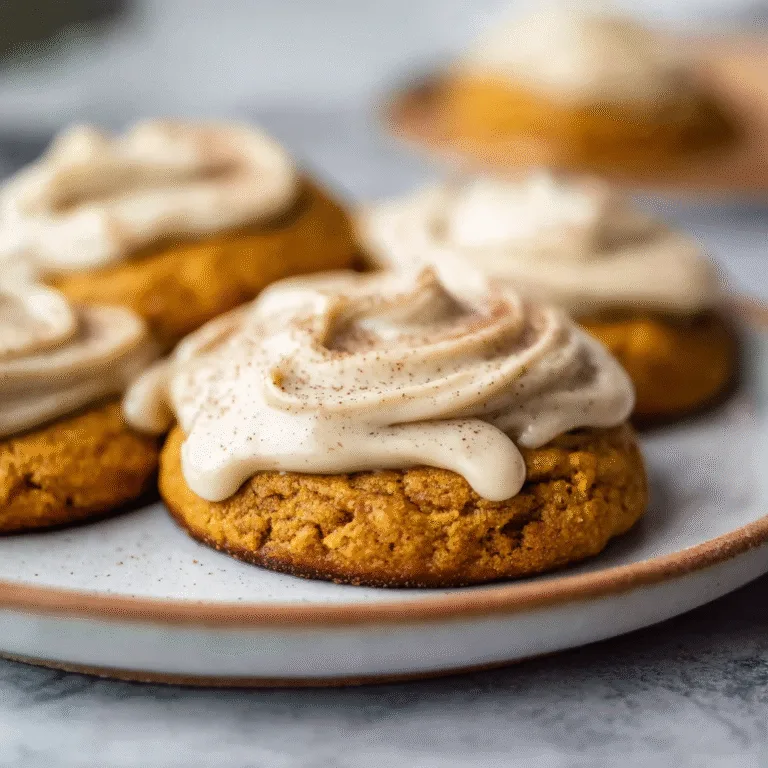 Ultimate Soft Pumpkin Cookies with Rich Cinnamon Cream Cheese Frosting