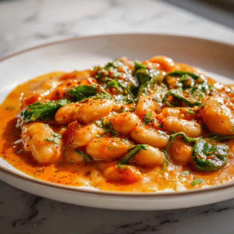 The Ultimate Creamy Tomato White Bean Stew: A Comforting Bowl of Goodness