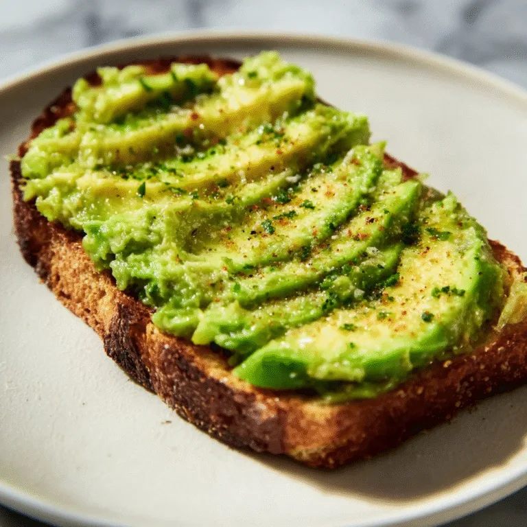 The Ultimate Creamy Avocado Toast Recipe: A Perfect Healthy Breakfast