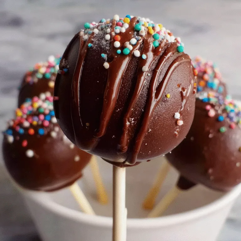 Ultimate Chocolate Cake Pops: Irresistible Bite-Sized Chocolate Treats