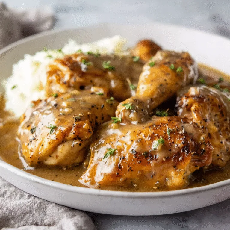 Homestyle Chicken and Gravy: The Ultimate Comfort Food Recipe