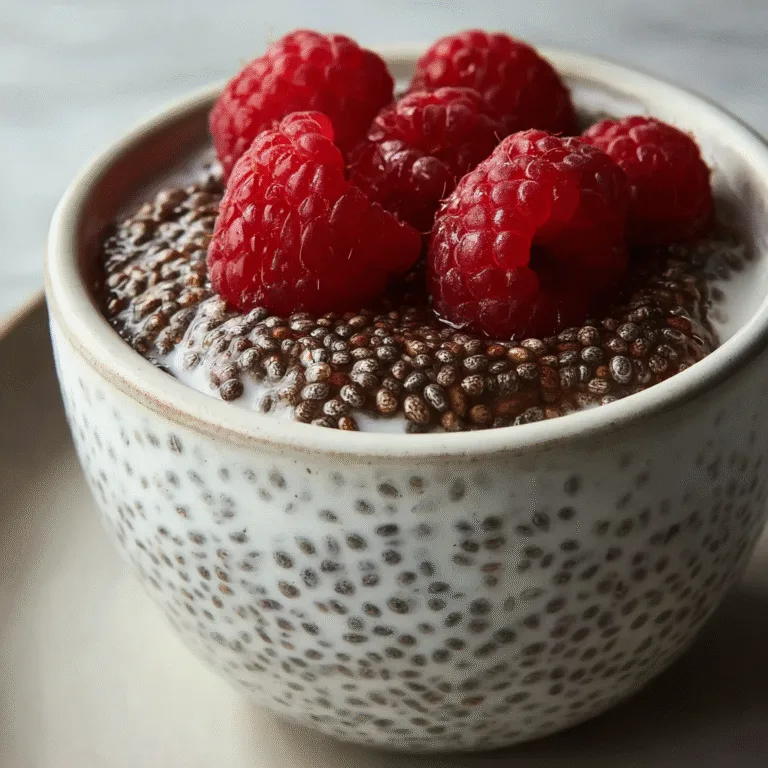 Ultimate Chia Seed Pudding Recipe: The Perfect Healthy Breakfast
