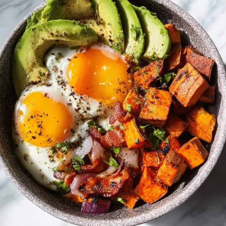 Sweet Potato Breakfast Bowl: The Ultimate Nutritious Morning Power Bowl