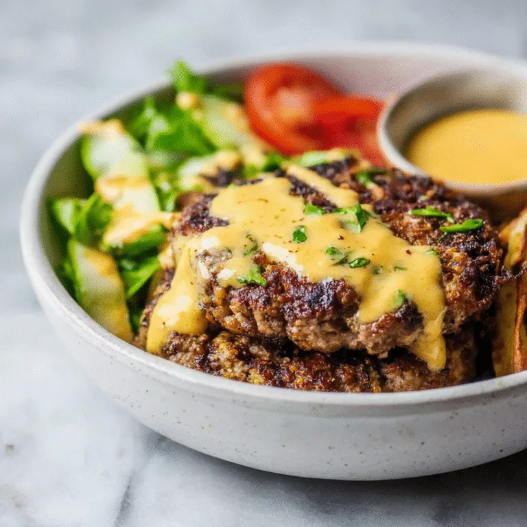 Healthy Burger Bowls with Special Sauce: The Ultimate Comfort Food Revolution 🍔