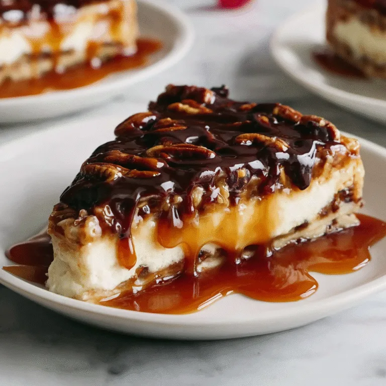 Ultimate Turtle Lasagna Dessert Recipe: No-Bake Chocolate Caramel Heaven 🐢