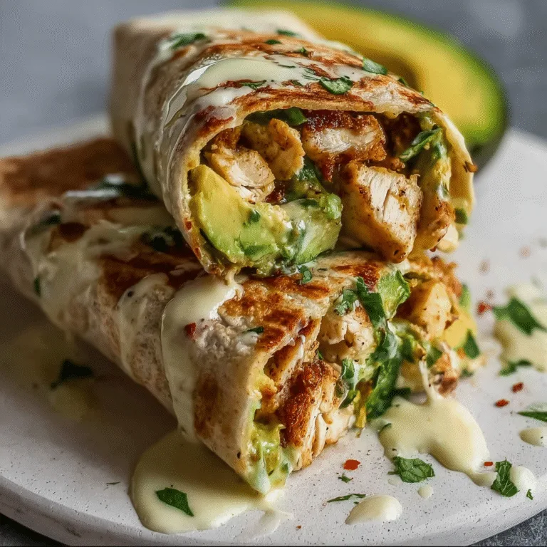 Ultimate Chicken Avocado Wraps: The Perfect Healthy Lunch Solution