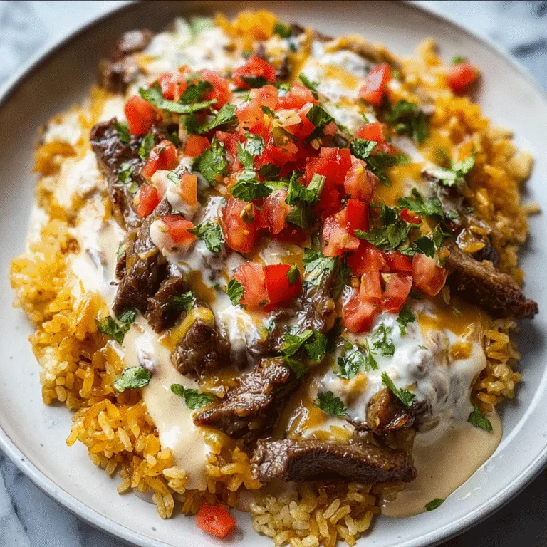 Steak Queso Rice: The Ultimate Comfort Food That’ll Make Your Family Beg for Seconds