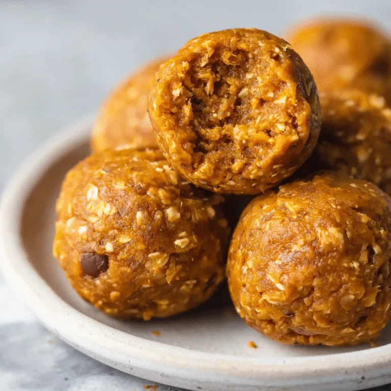 Pumpkin Protein Balls (No-Bake, Healthy, & Easy)