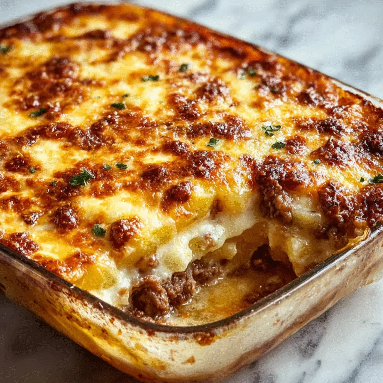 The Ultimate Hobo Casserole with Ground Beef & Potatoes: A Comforting One-Pan Wonder