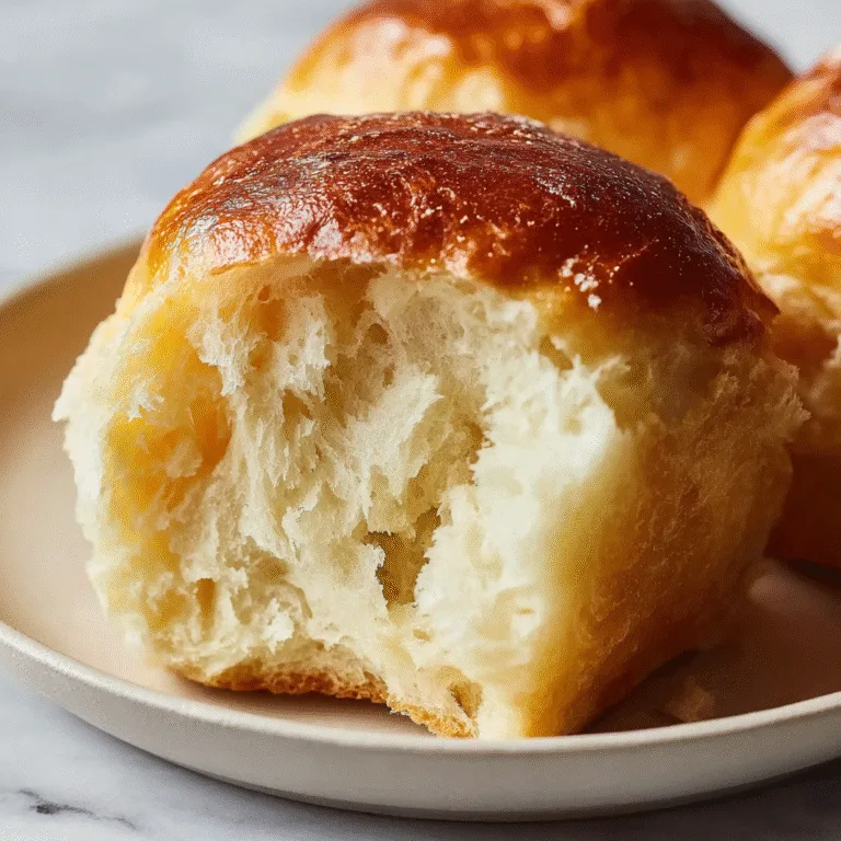 Soft & Fluffy Old-Fashioned Yeast Rolls Recipe