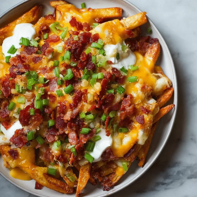 Simple Loaded Fries Recipe: Ultimate Comfort Food Made Easy