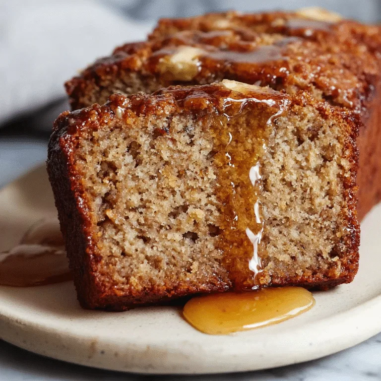 The Ultimate Honey Vanilla Banana Bread Recipe: Moist, Sweet, and Irresistible 🍌