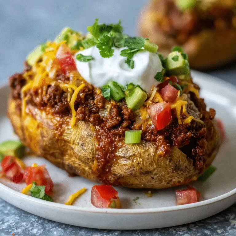 The Ultimate Taco Stuffed Potatoes: A Mexican-Inspired Comfort Food Masterpiece