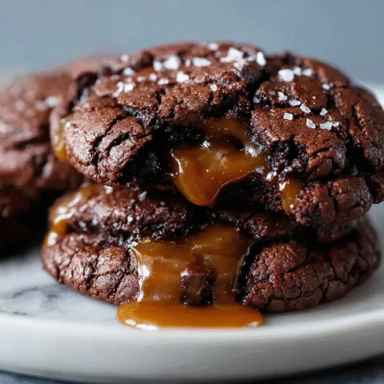 Salted Caramel Dark Chocolate Cookies: The Ultimate Indulgent Treat