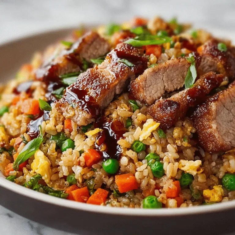 Homemade Pork Tenderloin Fried Rice: Restaurant-Quality Asian Comfort Food