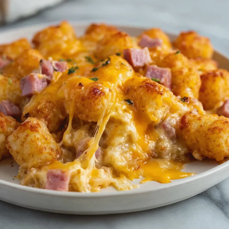 Ham and Tater Tot Casserole: The Ultimate Comfort Food Recipe