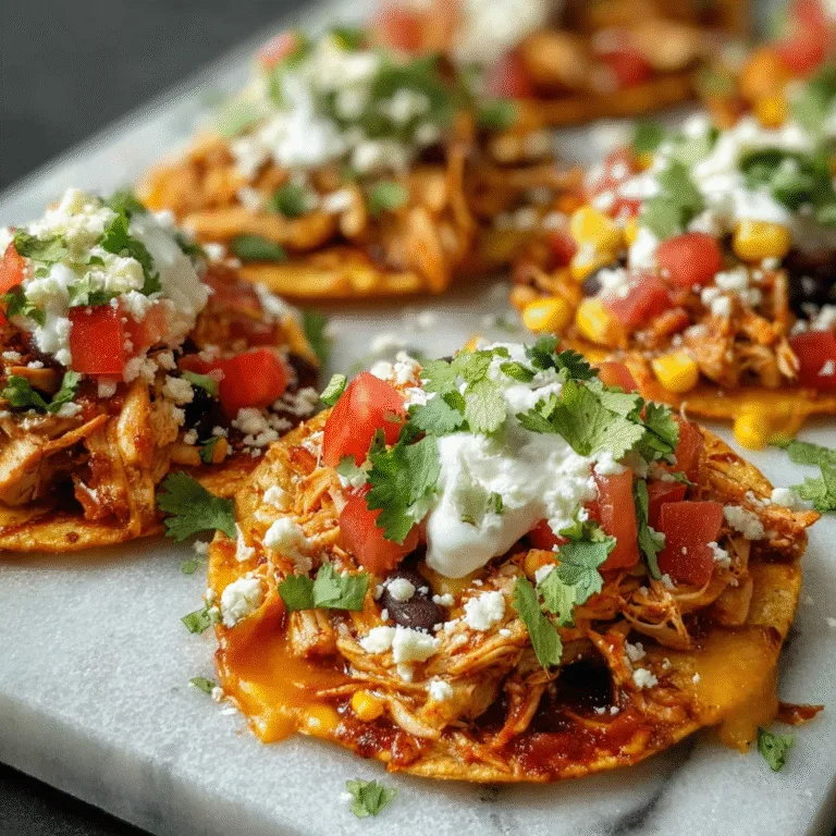 Mexican Rotisserie Chicken Tostadas: The Ultimate Easy Weeknight Dinner