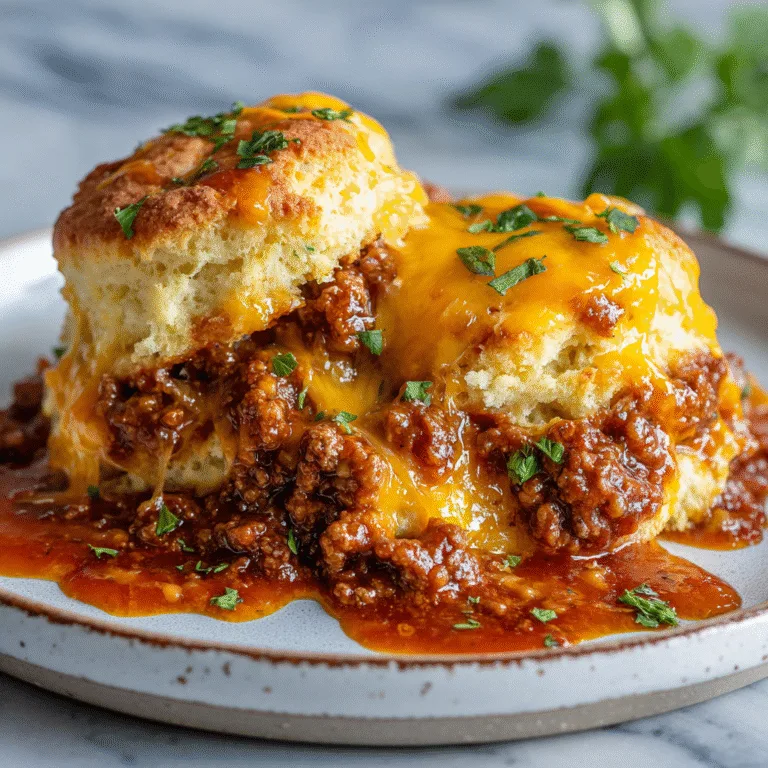 Sloppy Joe Biscuit Casserole: The Ultimate Comfort Food for Busy Weeknights