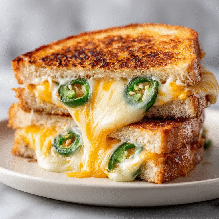 Jalapeño Popper Grilled Cheese Recipe: The Ultimate Spicy Comfort Food