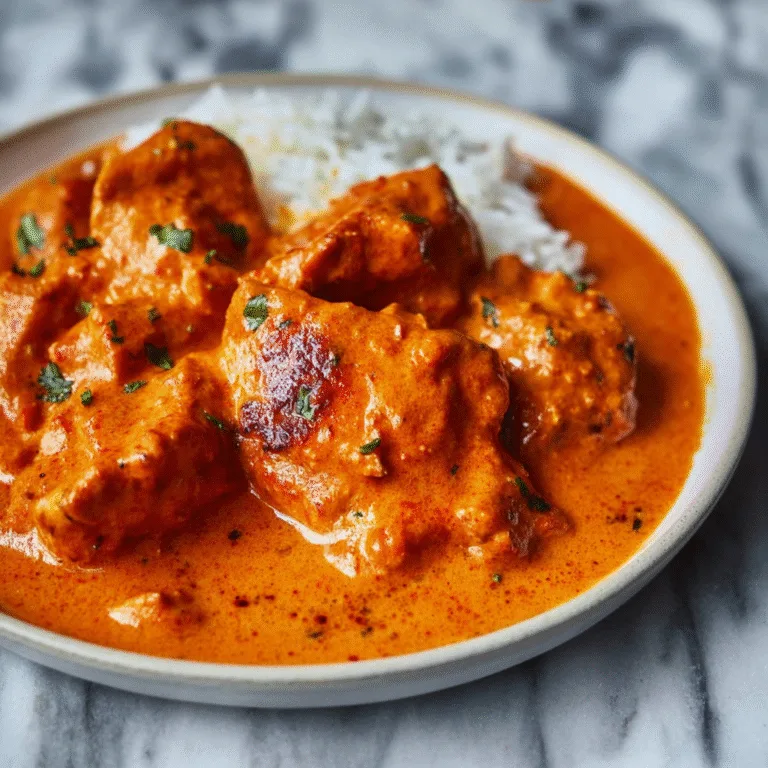 Easy Indian Butter Chicken Recipe – Restaurant-Style at Home