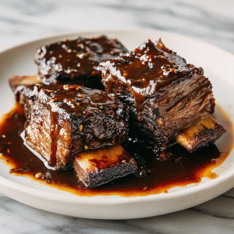 Balsamic Bourbon Short Ribs: The Ultimate Fall-Off-The-Bone Comfort Food