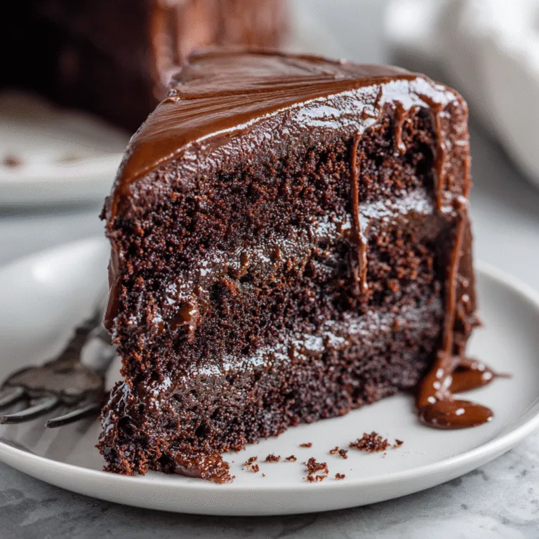The Ultimate Moist Chocolate Cake with Chocolate Fudge Frosting: A Decadent Dessert Dream