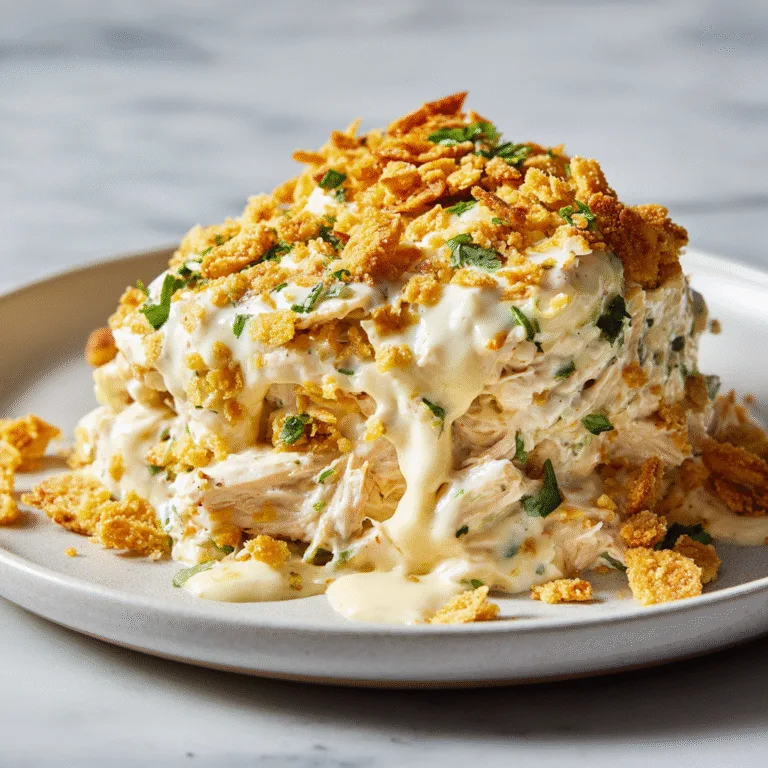 Hot Chicken Salad Casserole: The Ultimate Comfort Food Recipe