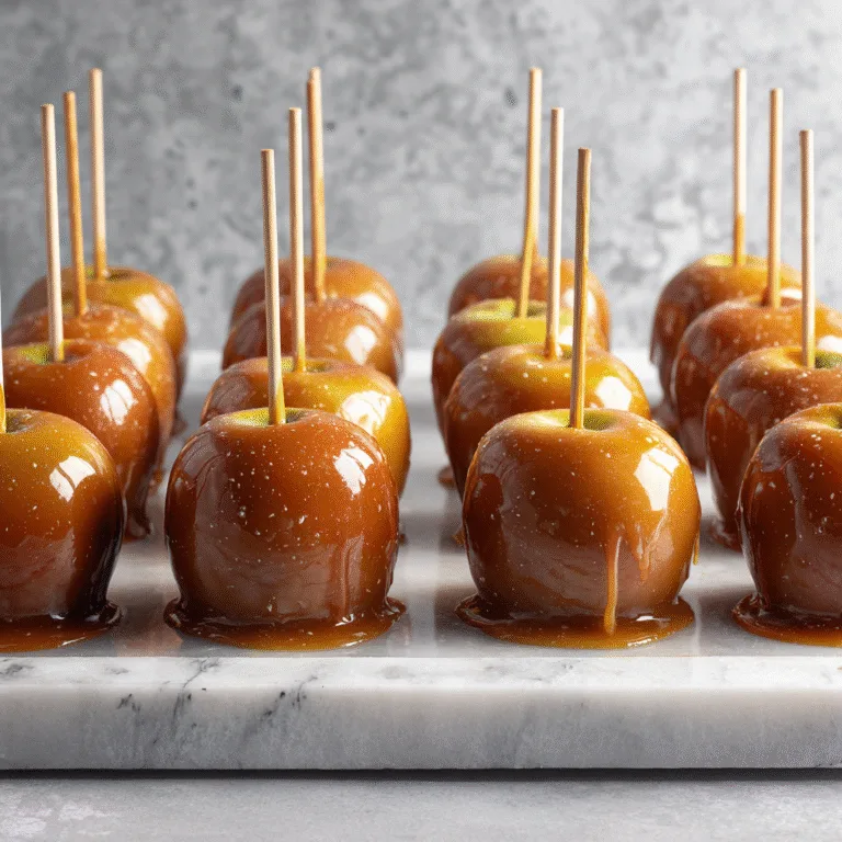 Sheet Pan Caramel Apples: The Ultimate Fall Dessert That’ll Have Everyone Begging for Your Recipe