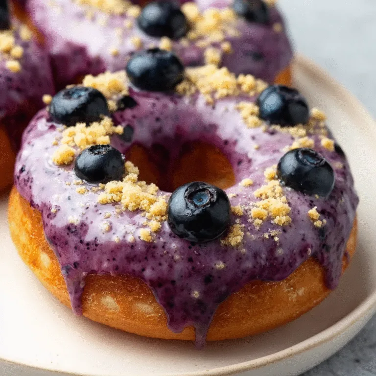 Blueberry Cake Donuts: The Ultimate Homemade Breakfast Treat