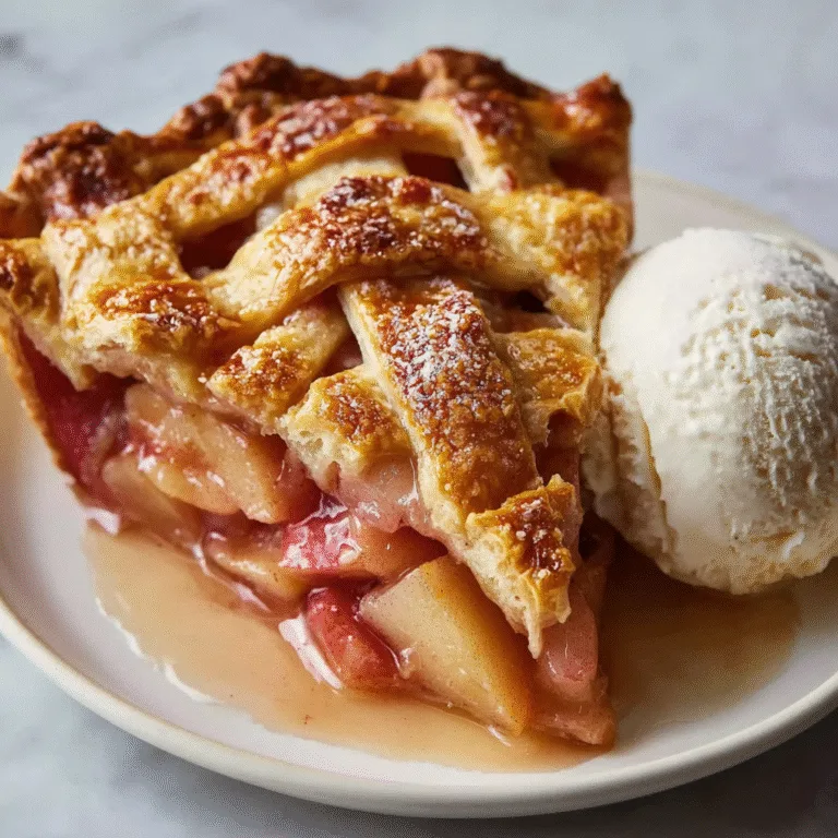 The Ultimate Guide to Making Perfect Apple Rhubarb Pie