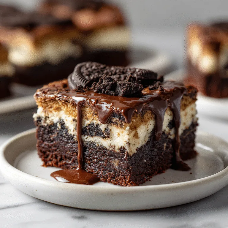 Ultimate Cookie Oreo Brownies
