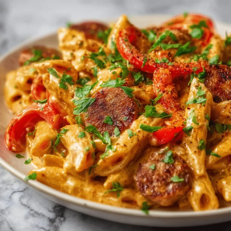 Cajun Vegan Pasta: Spicy, Creamy, and Absolutely Irresistible