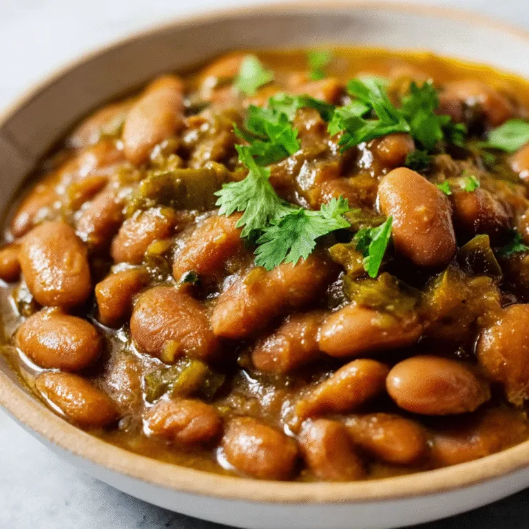 Slow Cooker Pinto Beans with Green Chile: The Ultimate Comfort Food Recipe