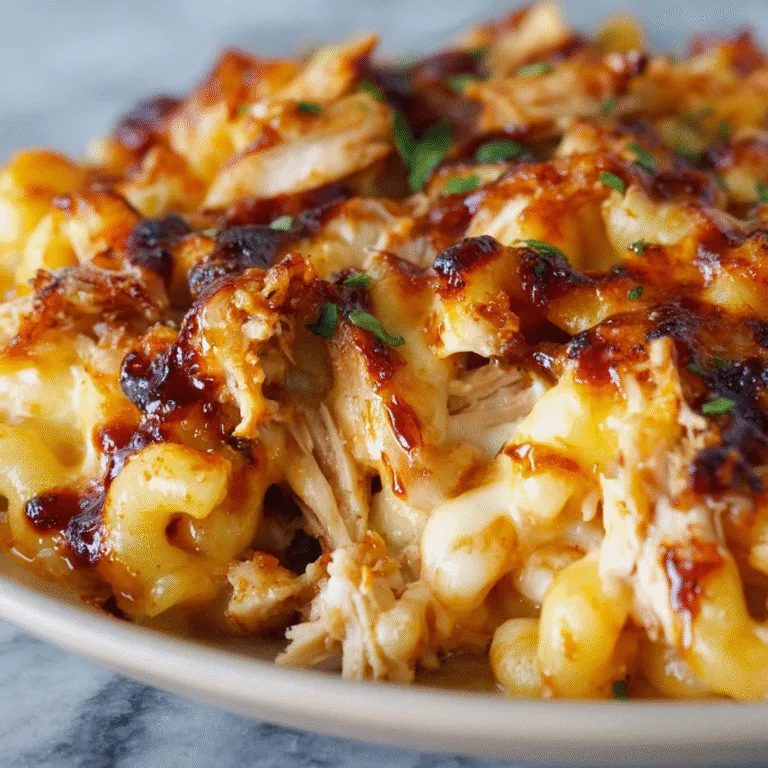 BBQ Chicken Mac and Cheese: The Ultimate Comfort Food Fusion 🍝