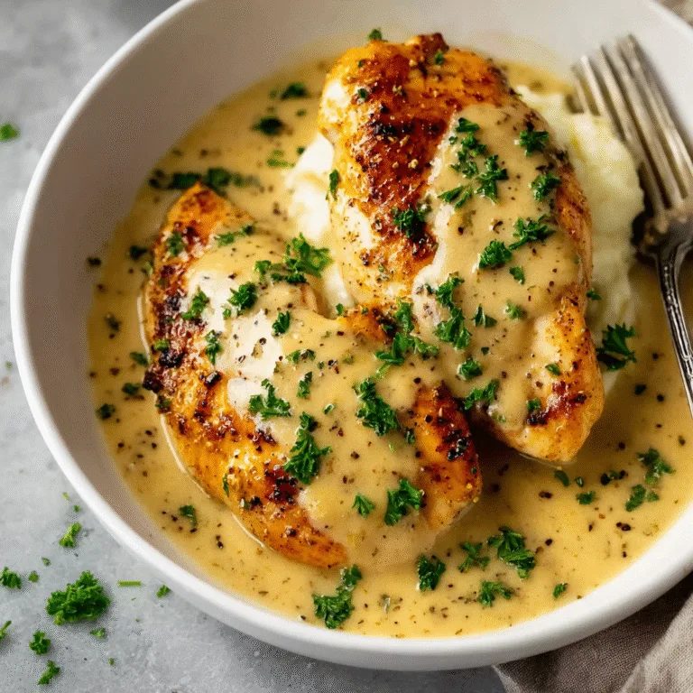 Tender Chicken Breasts in Creamy Dijon Sauce: A Restaurant-Quality Dinner at Home