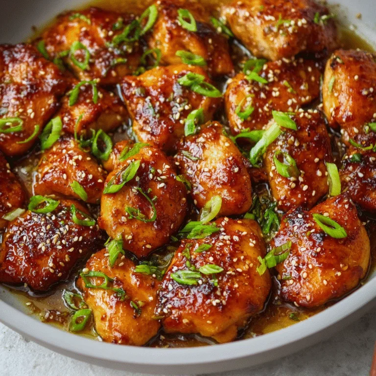 One-Pot Honey Garlic Chicken (20 Minutes!): Sticky, Sweet & Totally Irresistible