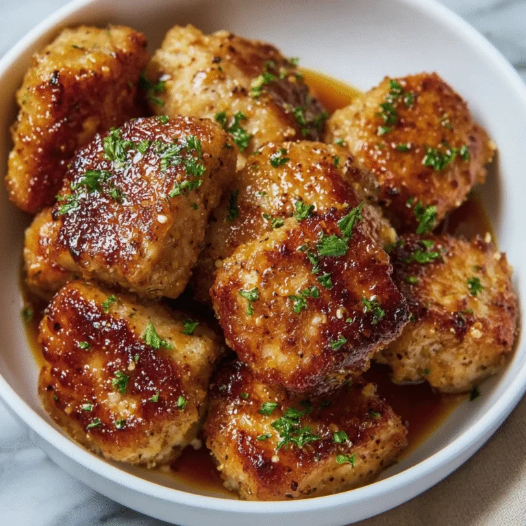 Air Fryer Pork Chop Bites