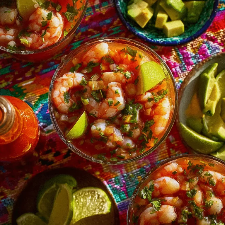 Mexican Shrimp Cocktail (Coctel de Camarones)